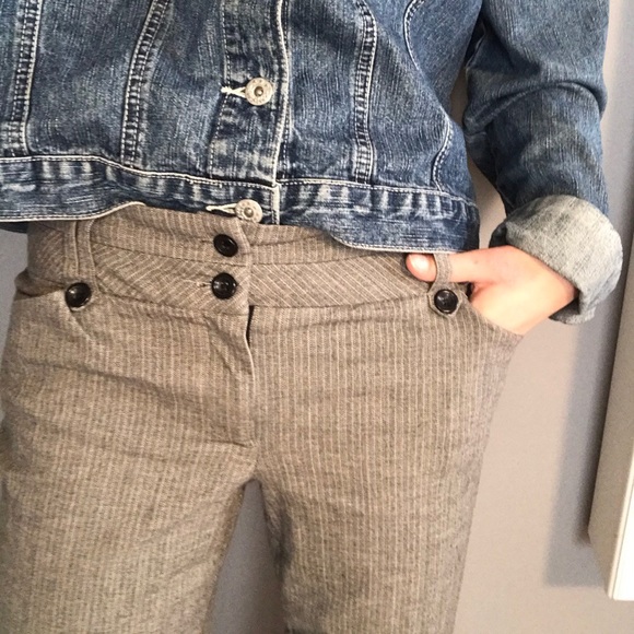 B. MOSS classic cool bootcut slacks - Picture 2 of 4